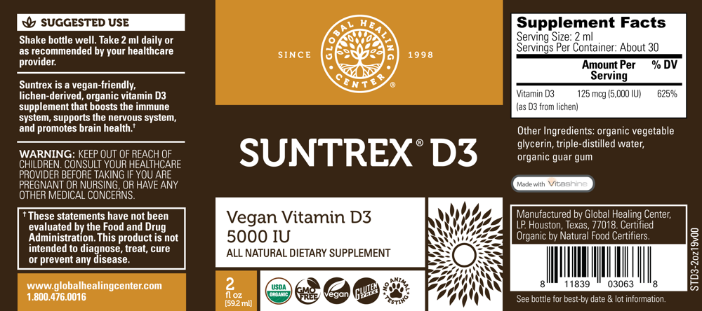 SUNTREX VITAMIN D3