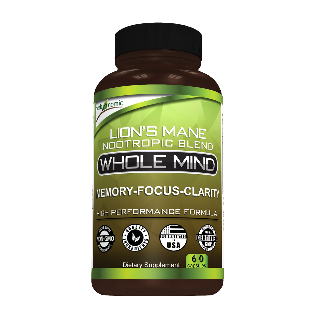 Lion&#39;s Mane WHOLE MIND Nootropic Blend