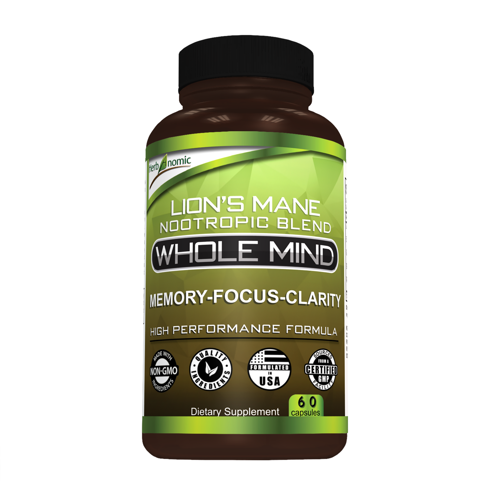 Lion's Mane WHOLE MIND Nootropic Blend