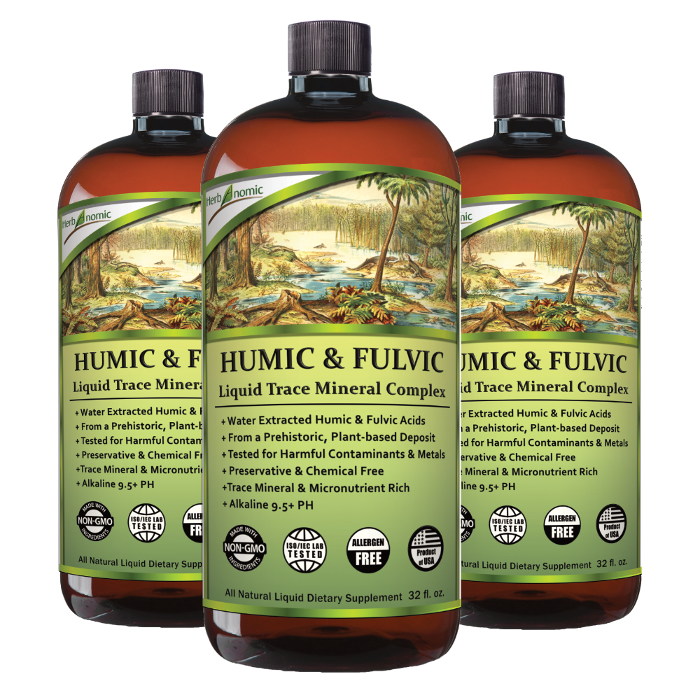 Humic &amp; Fulvic Liquid Trace Mineral Complex