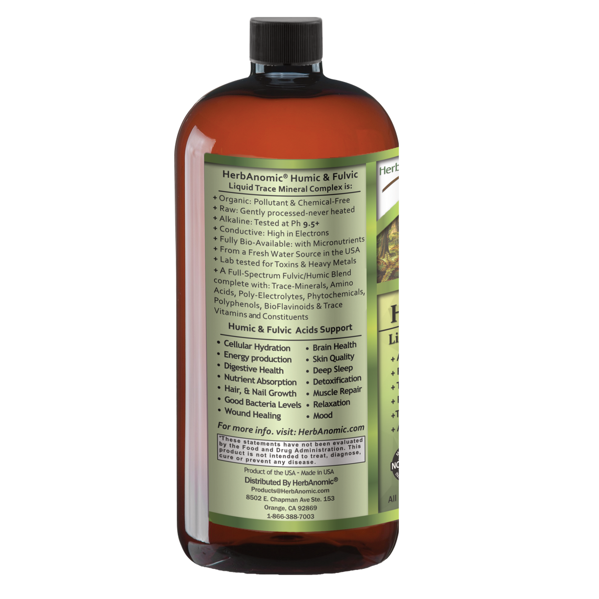 Humic &amp; Fulvic Liquid Trace Mineral Complex